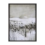 Winter Day I by Mercana Studio a Hand Embelished Textured Framed Art Print