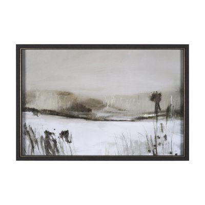 Winter Day II by Mercana Studio a Hand Embelished Textured Framed Art Print
