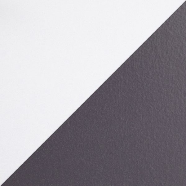 Wishbone Contemporary Grey and White Wood Desk 10