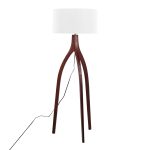 Wishbone Walnut Wood Contemporary Tripod Floor Lamp 15 Wishbone Walnut Wood Contemporary Tripod Floor Lamp