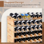 Stackable Wooden Wine Rack Holds 72 Bottles 14 Stackable Wooden Wine Rack Holds 72 Bottles