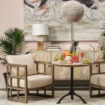 Woodrow (22.3"H) Light Brown Wood w/ White Accent Table Lamp