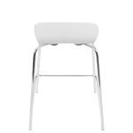 Woodstacker White Contemporary Bentwood Stackable Counter Stools (Set of 2)
