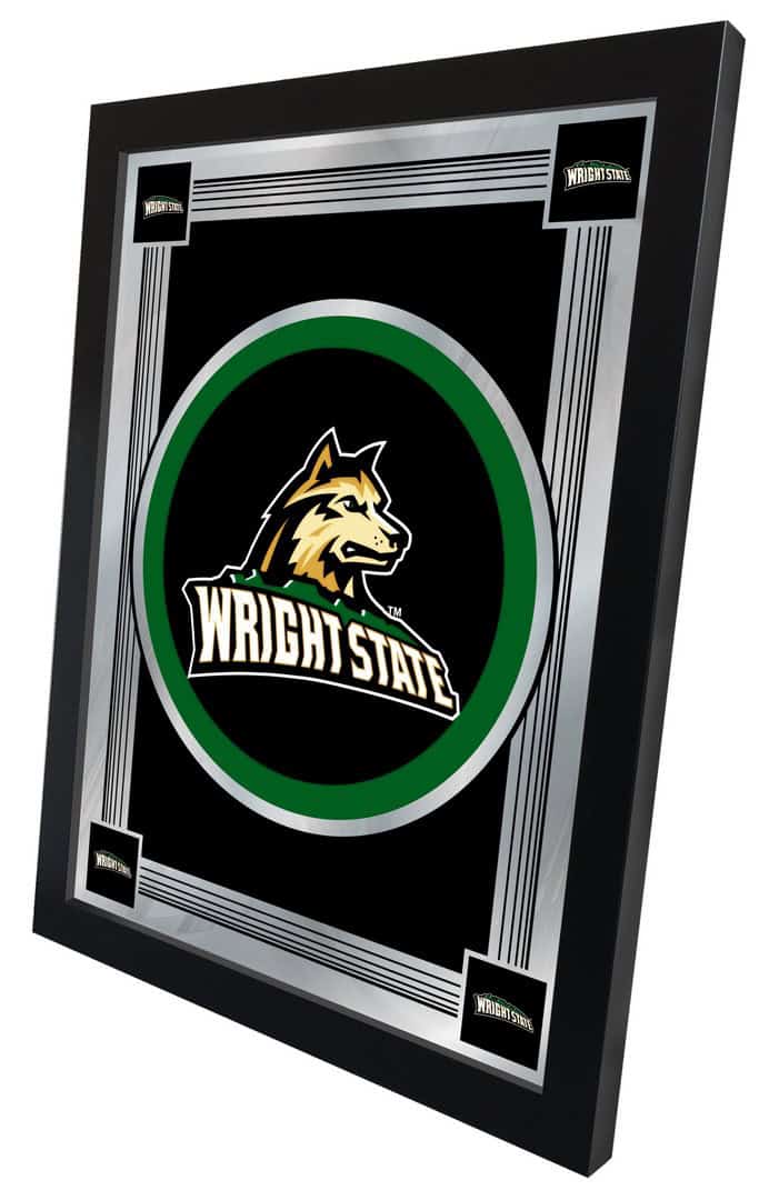 Wright State University 17x22 Logo Wall Mirror 2 Wright State University 17x22 Logo Wall Mirror - Image 2