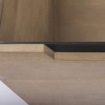 Wyatt 41.0L x 41.0W x 16.0H Brown Wood Angular Coffee Table