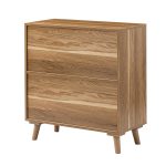 Wyoming Walnut Rattan Door Accent Cabinet with Shelves 9 Wyoming Walnut Rattan Door Accent Cabinet with Shelves