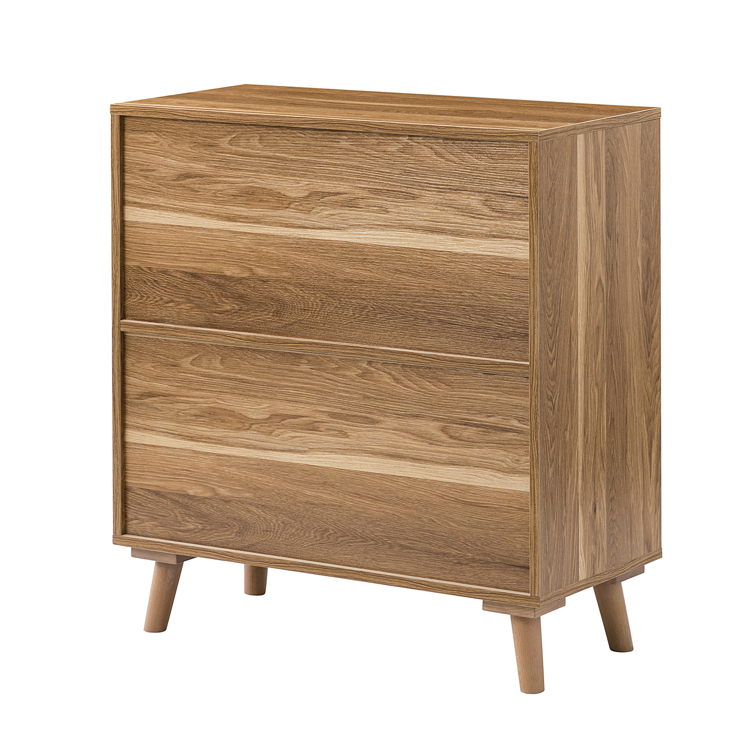Wyoming Walnut Rattan Door Accent Cabinet with Shelves 4 Wyoming Walnut Rattan Door Accent Cabinet with Shelves - Image 4