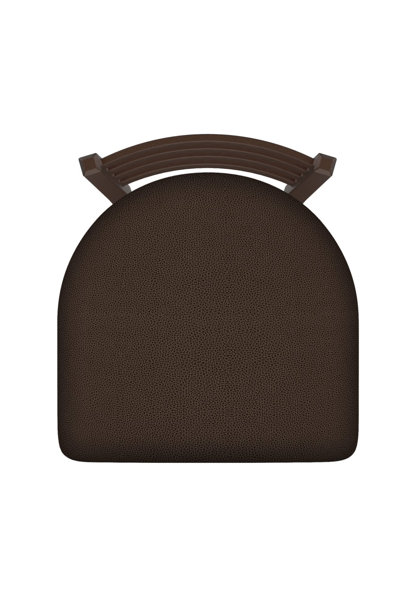 Jackie 36-Inch Extra-Tall Bar Stool with Bronze Finish and Rein Coffee Seat 3 Jackie 36-Inch Extra-Tall Bar Stool with Bronze Finish and Rein Coffee Seat - Image 3