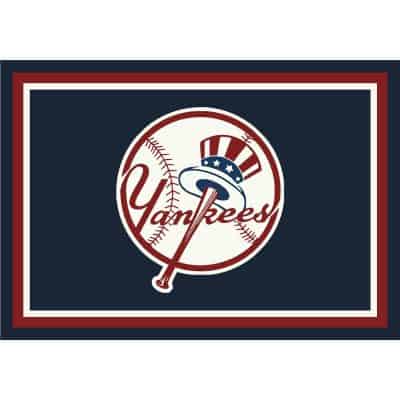 Yankees 6x8 Spirit Rug Officially Licensed MLB Area Rug