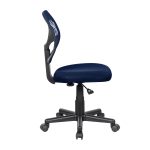 Yankees Armless Mesh Task Chair MLB Licensed Adjustable Height 8 Yankees Armless Mesh Task Chair MLB Licensed Adjustable Height