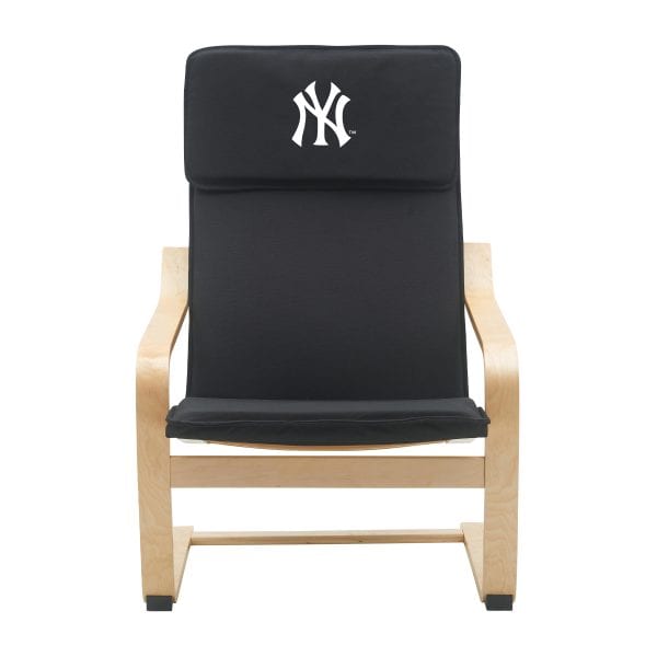Yankees Bentwood Accent Chair MLB Licensed Birch Wood Frame 1