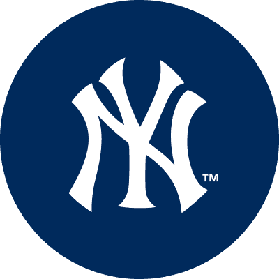 Yankees Chrome Bar Stool American Made Team Colors Logo