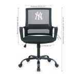Yankees Mesh Back Task Chair MLB Licensed Office Furniture 4 Yankees Mesh Back Task Chair MLB Licensed Office Furniture