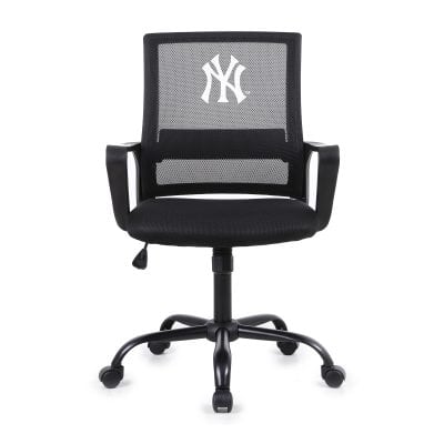 Yankees Mesh Back Task Chair MLB Licensed Office Furniture