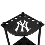 Yankees Solid Wood Corner Cue Rack 9 Yankees Solid Wood Corner Cue Rack