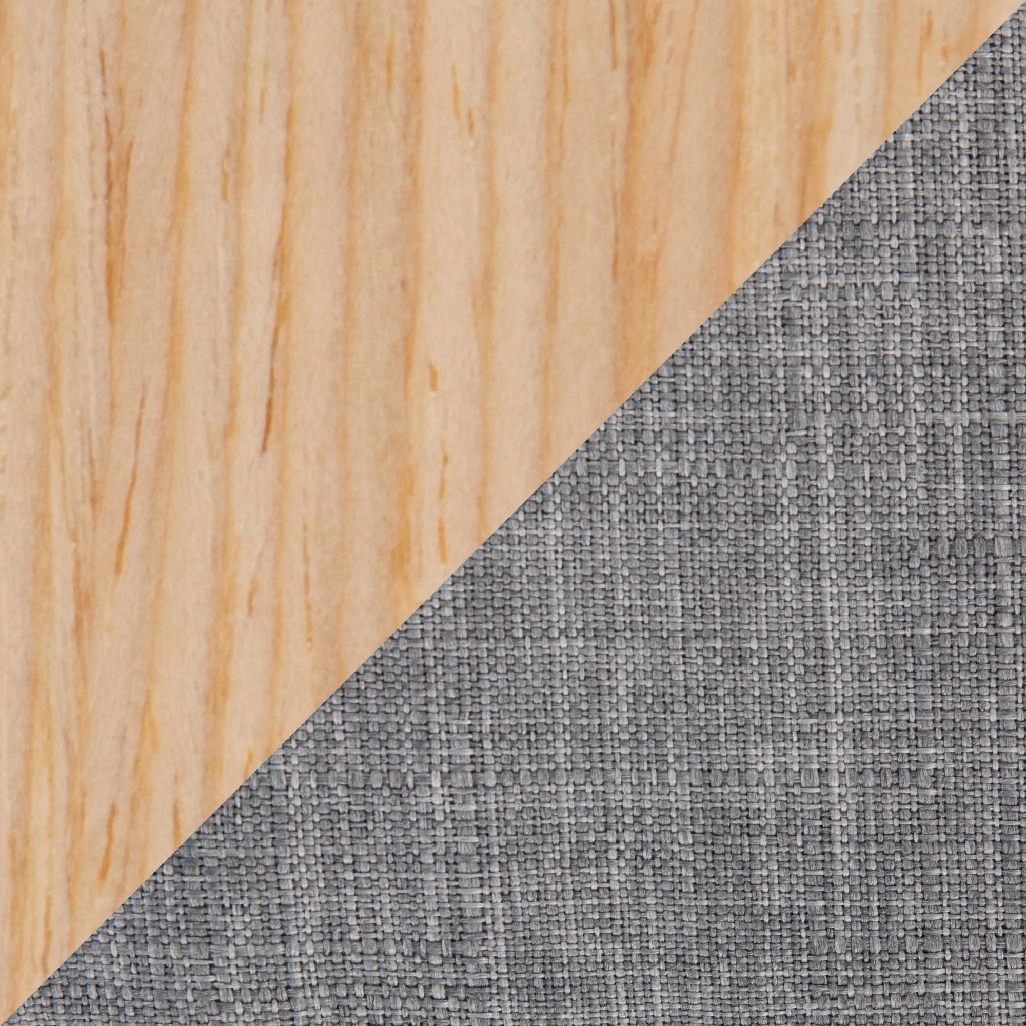 York Mid-Century Modern 26-Inch Light Grey and Natural Counter Stool 8 York Mid-Century Modern 26-Inch Light Grey and Natural Counter Stool - Image 8