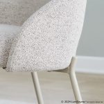York Oatmeal Fabric Contemporary Armless Chairs (Set of 2) 15 York Oatmeal Fabric Contemporary Armless Chairs (Set of 2)