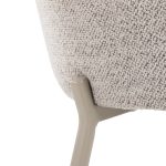 York Oatmeal Fabric Contemporary Armless Chairs (Set of 2) 24 York Oatmeal Fabric Contemporary Armless Chairs (Set of 2)