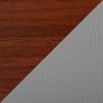 York Walnut Mid-Century Modern Dining Chairs Light Grey (Set of 2) 20 York Walnut Mid-Century Modern Dining Chairs Light Grey (Set of 2)