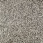Zahavi I 23"H grey-toned hair-on-hide ottoman
