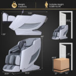 Zero Gravity 4D Massage Recliner with Airbags and Foot Rollers