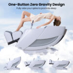 Zero Gravity 4D Massage Recliner with Airbags and Foot Rollers