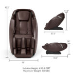 Zero Gravity Full Body Electric Massage Chair with SL Track