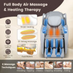 Zero Gravity Full Body Massage Chair with SL Track Heating 26 Zero Gravity Full Body Massage Chair with SL Track Heating