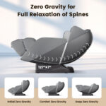 Zero Gravity Full Body Massage Chair with SL Track Heating 28 Zero Gravity Full Body Massage Chair with SL Track Heating