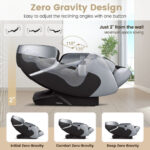 Zero Gravity Shiatsu Massage Chair with Heat and SL Track 26 Zero Gravity Shiatsu Massage Chair with Heat and SL Track
