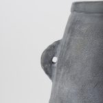 Zuma 27.2L x 20.5W x 31.9H Dark Gray Ceramic Floor Vase