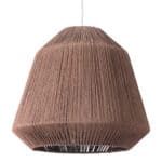 Natural Paper Rope Ceiling Lamp with Adjustable Cord 14 Natural Paper Rope Ceiling Lamp with Adjustable Cord