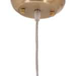 Geometric Brass Ceiling Lamp with Tempered Glass Shade 18 Geometric Brass Ceiling Lamp with Tempered Glass Shade