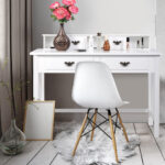 Modern Home Office Desk with 4 Drawers and Removable Organizer 14 Modern Home Office Desk with 4 Drawers and Removable Organizer
