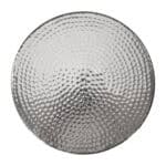 Modern Glam Round Aluminum Side Table