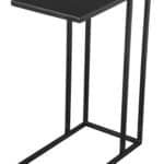 Minimalist Black Steel Frame Side Table with Rectangular Top 15 Minimalist Black Steel Frame Side Table with Rectangular Top
