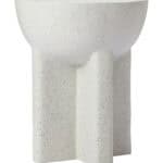 Terrazzo Look Modern Side Table with Round Top and Rubber Feet 12 Terrazzo Look Modern Side Table with Round Top and Rubber Feet