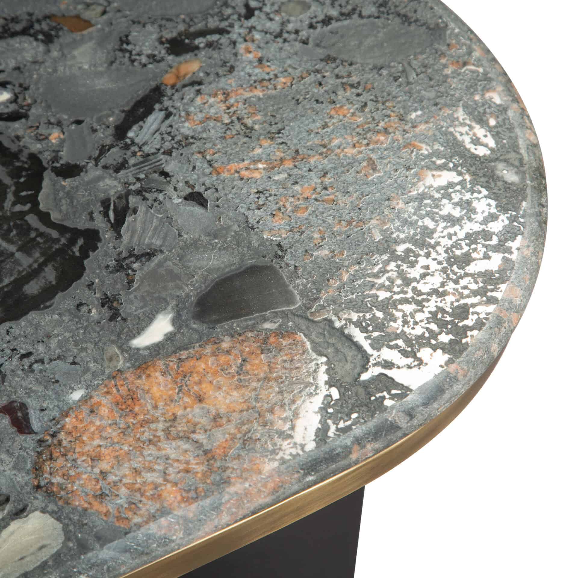 Modern Marble Top Console Table with Steel Legs for Entryways 9 Modern Marble Top Console Table with Steel Legs for Entryways - Image 9