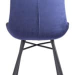 Blue Velvet Dining Chairs with Steel Frame and Tufted Seat (Set of 2) 14 Blue Velvet Dining Chairs with Steel Frame and Tufted Seat (Set of 2)