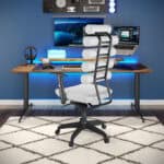 High-Back Ergonomic Office Chair with Lumbar Support and Adjustable Arms 10 High-Back Ergonomic Office Chair with Lumbar Support and Adjustable Arms