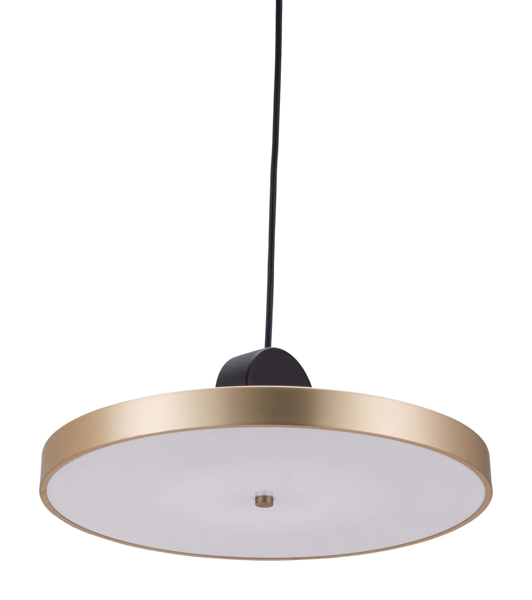 Modern Gold and Black Ceiling Lamp with Adjustable Cord and LED 10 Modern Gold and Black Ceiling Lamp with Adjustable Cord and LED - Image 10
