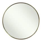 Gold & Black Round Side Table with Mirror Top 15 Gold & Black Round Side Table with Mirror Top