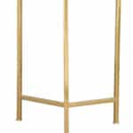 Agate Stone Top Side Table with Gold Base, White (1) 14 Agate Stone Top Side Table with Gold Base, White (1)