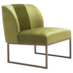 Olive Green Velvet Accent Chair with Powder Coated Steel Base 15 Olive Green Velvet Accent Chair with Powder Coated Steel Base