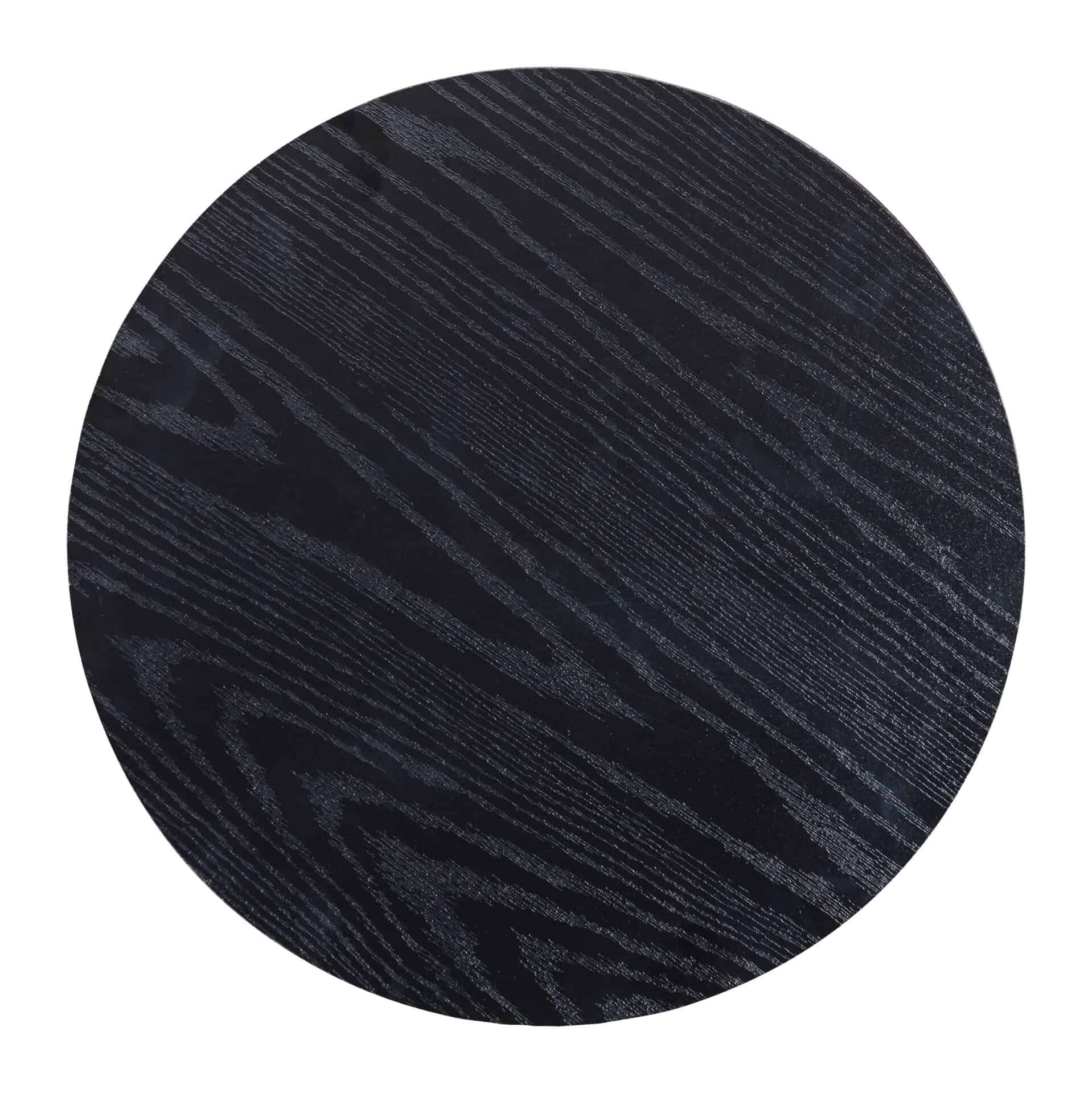 Modern Round Coffee Table with Powder Coated Steel Frame 7 Modern Round Coffee Table with Powder Coated Steel Frame - Image 7