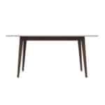 White Solid Wood Rectangular Dining Table 63 Inch 10 White Solid Wood Rectangular Dining Table 63 Inch
