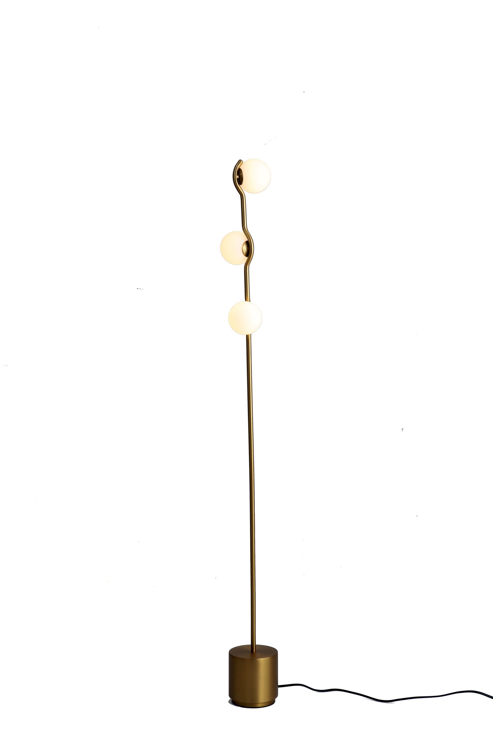 pluto brass floor lamp brass frame
