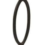 Bronze Art Deco Accent Table with Round Top