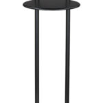 Modern Black and White Side Table with Marble Base 10 Modern Black and White Side Table with Marble Base