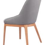 Slate Gray Dining Chairs with Ash Wood Legs (Set of 2) 12 Slate Gray Dining Chairs with Ash Wood Legs (Set of 2)
